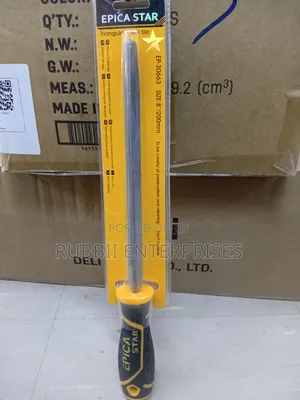 Triangular Steel File 8"/200mm
