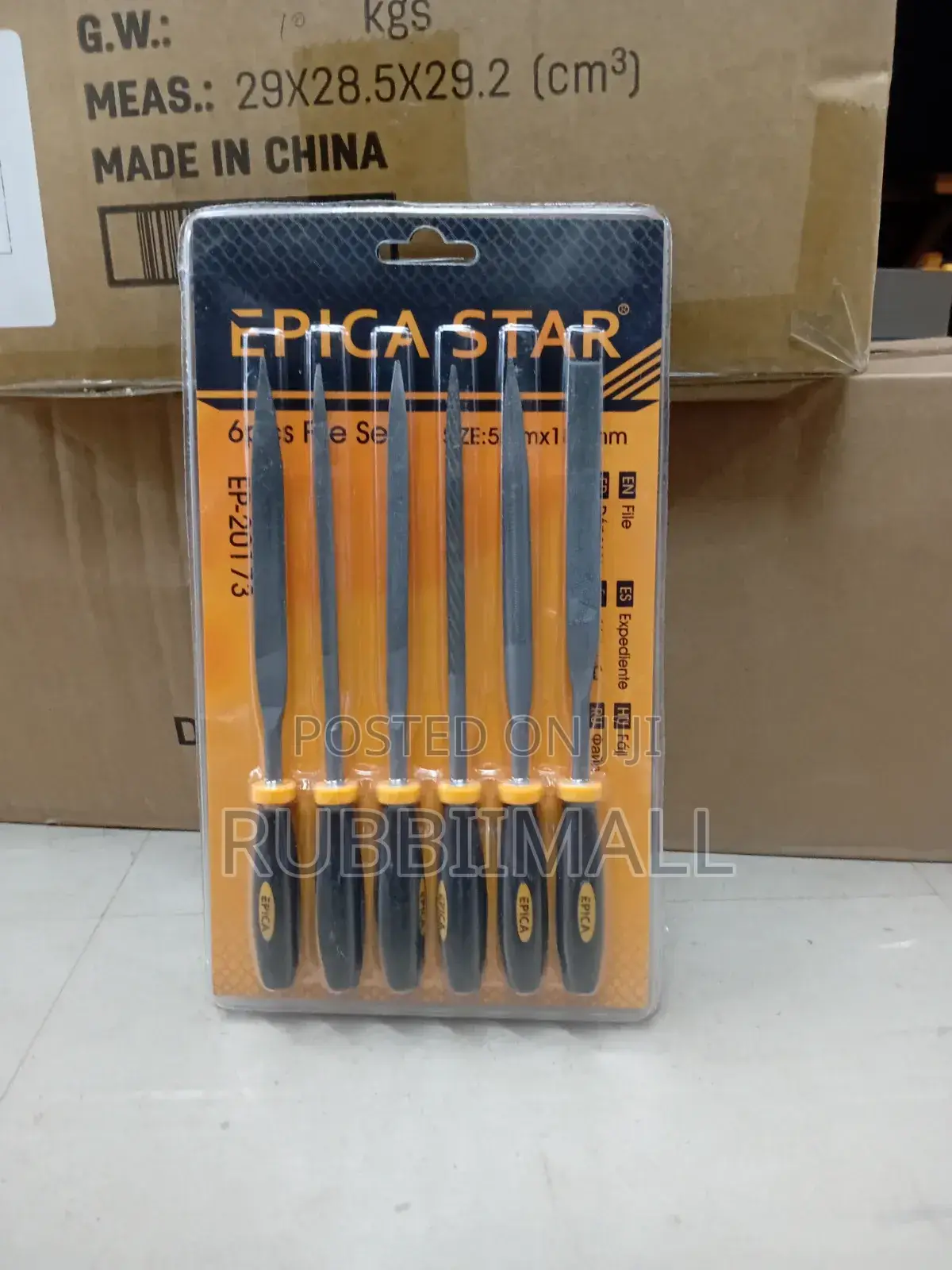 6-Piece Needle File Set