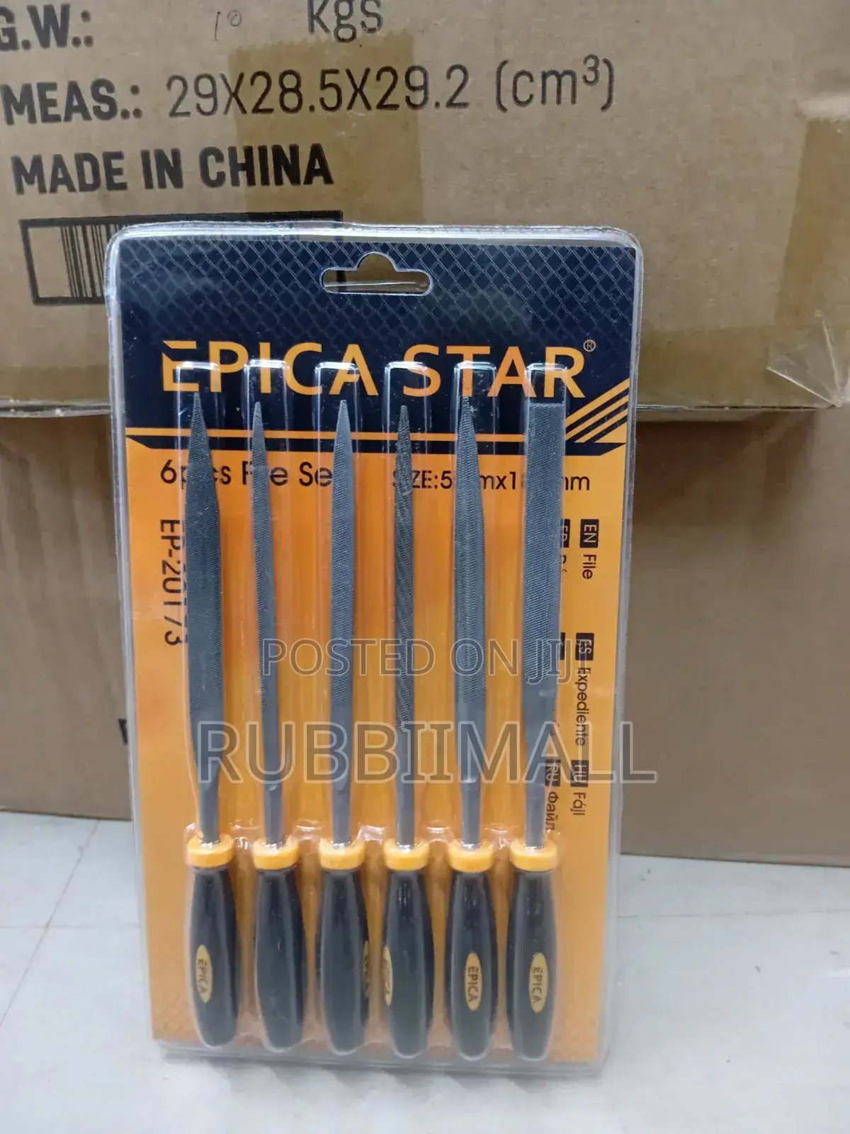6-Piece Needle File Set