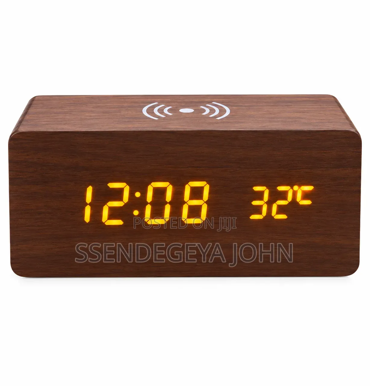 Digital Wooden Alarm Clock