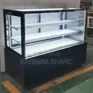 Commercial Glass Food Display Showcase Counter for Bakery Cafe