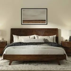 Custom Hardwood Bed