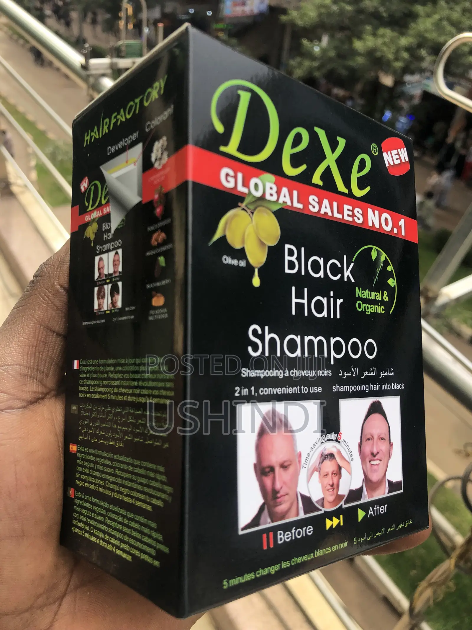 Black Hair Shampoo