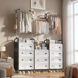 Multipurpose Clothes and Shoes Cabinet