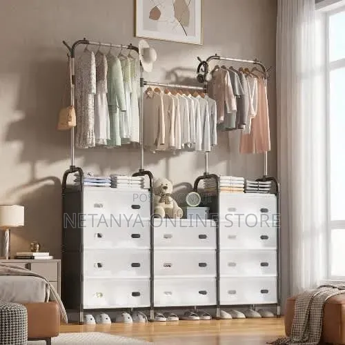 Multipurpose Clothes and Shoes Cabinet
