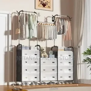 Multipurpose Clothes and Shoes Cabinet