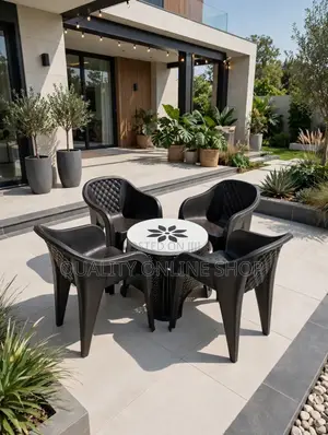 Patio Garden Plastic Table and Chairs Plastic Table and Chairs