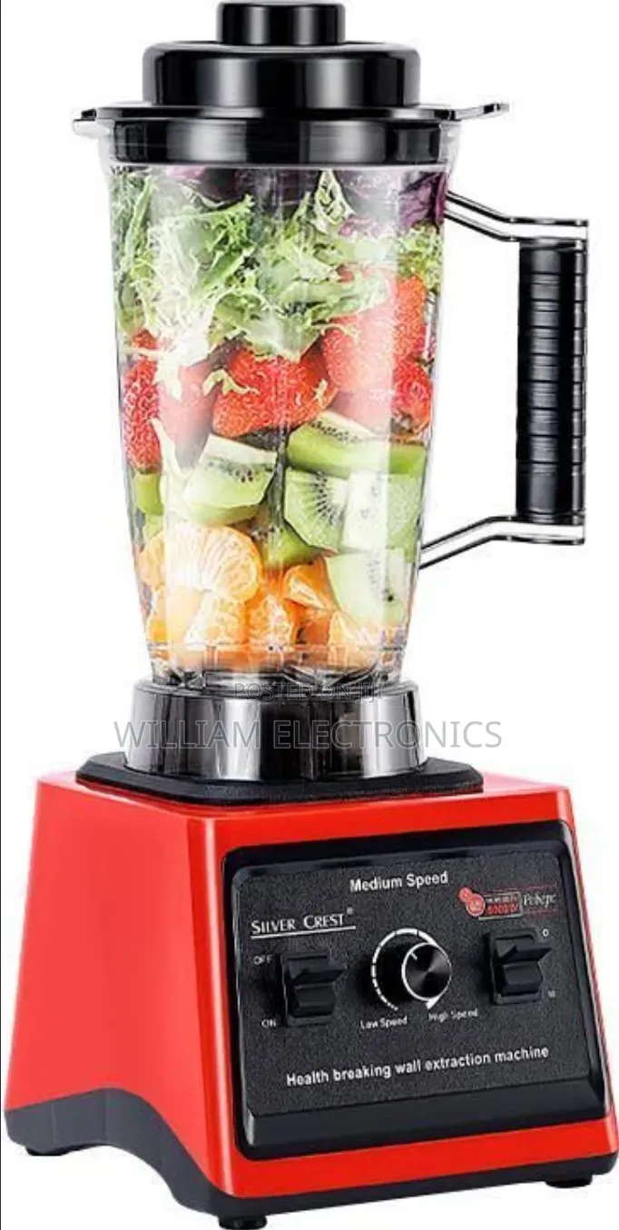 2in1 Silver Crest Commercial Blender/3l Silver Crest Blender