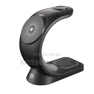 Recrsi 3-in-1 RGB Magnetic Wireless Fast Charging Station WLS-