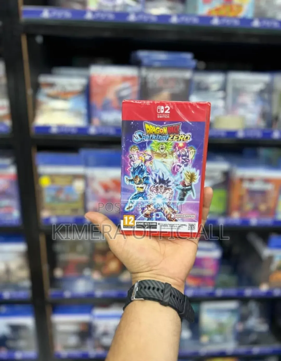 DRAGON BALLZ SPARKLING ZERO Game Card for Nintendo Switch 2