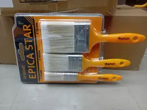 Epica Star 3-Piece Paint Brush Set (EP-50640)