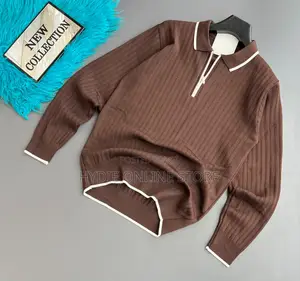 Office Zip Sweater Shirts