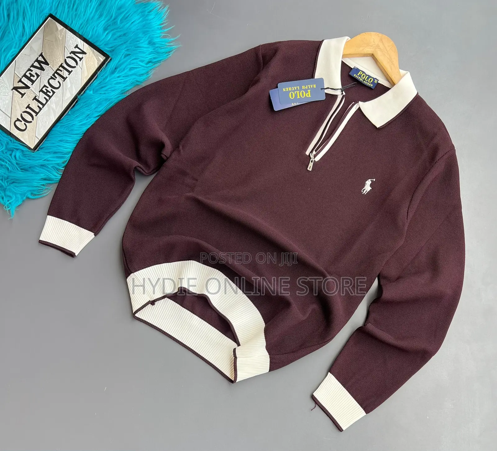 Office Zip Sweater Shirts