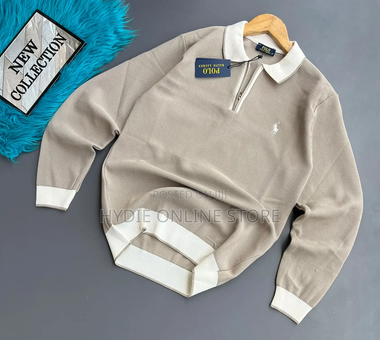 Office Zip Sweater Shirts