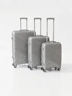 Rubber Suitcases Full Set 3 Pieces