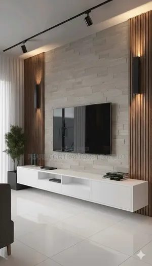 TV Stands/Marion Wall Unit TV Stands in Any Customization 1,800,000/-