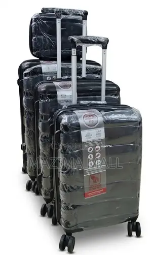 Rubber Suitcases 4 Pieces Set