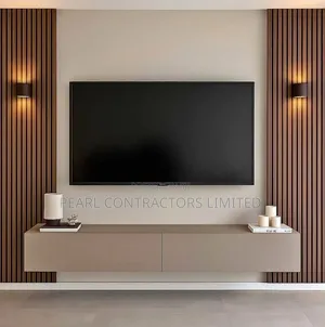 TV Stands/Marion Wall Unit TV Stands in Any Customization 1,800,000/-