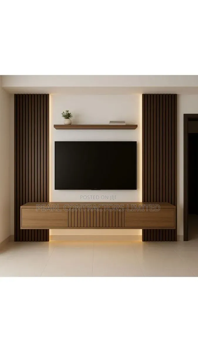 TV Stands/Imelda Wall Unit TV Stands in Any Customization 1,700,000/-