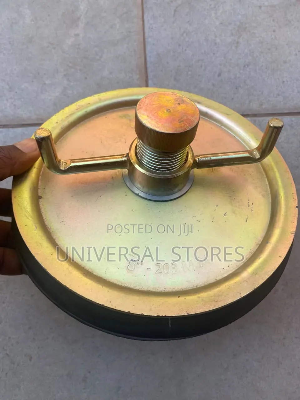 8-Inch (203 Mm) Mechanical Drain Pressure Test Plug