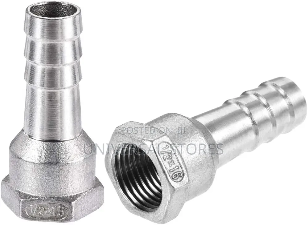 1/2-Inch Brass Female Hose Tail / Barb Fitting,