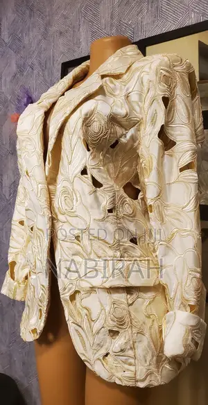 Elegant Cream/Ivory Ladies Blazer