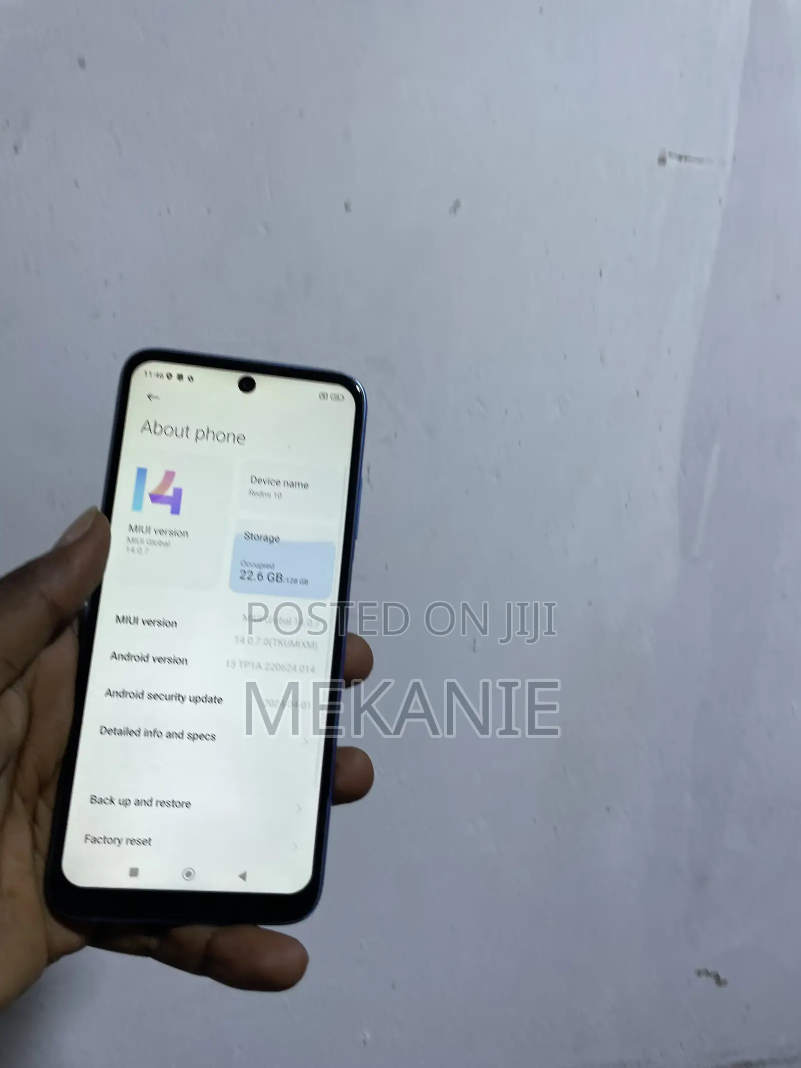 Xiaomi Redmi Note 10 128 GB Silver
