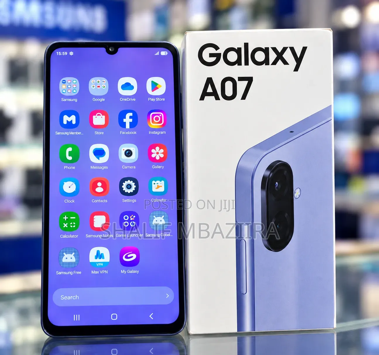 New Samsung Galaxy A07 64 GB Gray