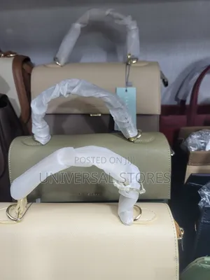 Two-Tone Chrisbella Top-Handle Handbag