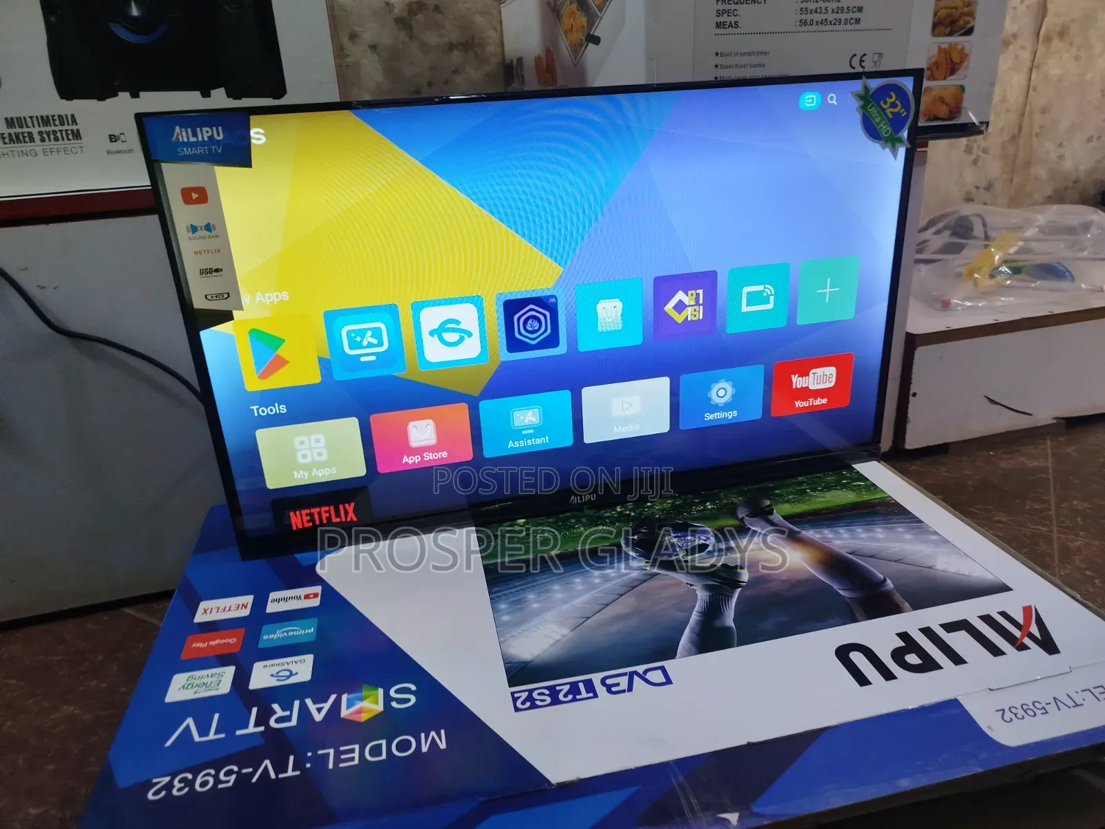 32 Alipu Smart Digital Flat Screen Flameless