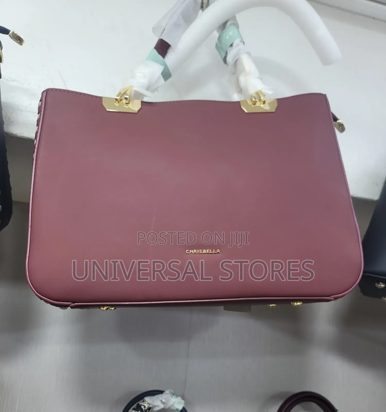 Chrisbella Handbag Accented With Polished Gold-Tone Hardware