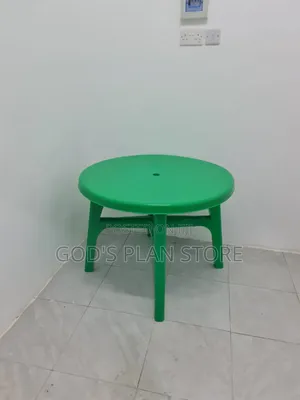 High Grade Plastic Round Table Plastic Table