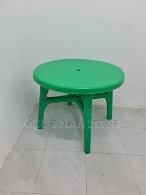 High Grade Plastic Round Table Plastic Table