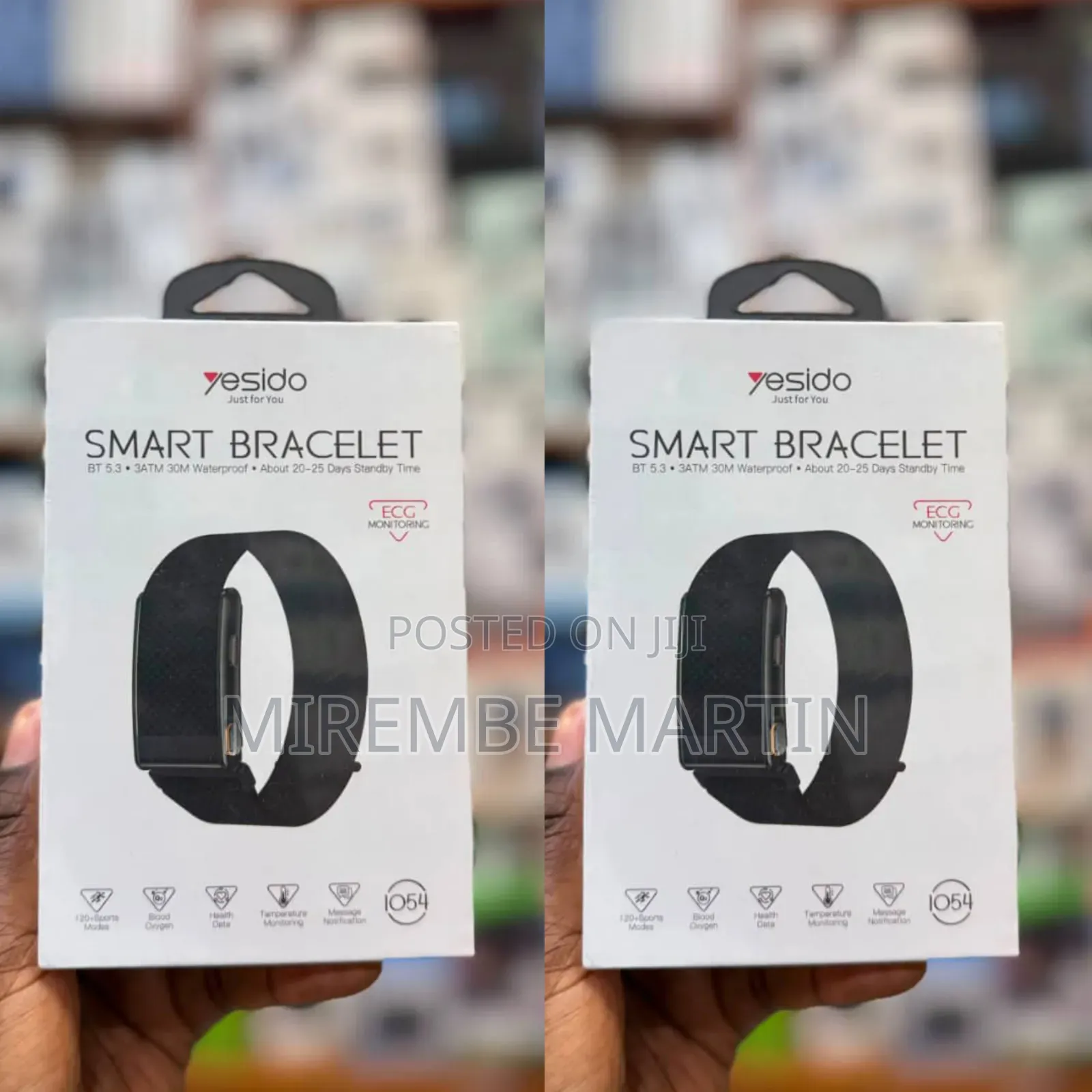 Yesido IO54 Smart Bracelet, Featuring Asleek, Screenless Fitness Track
