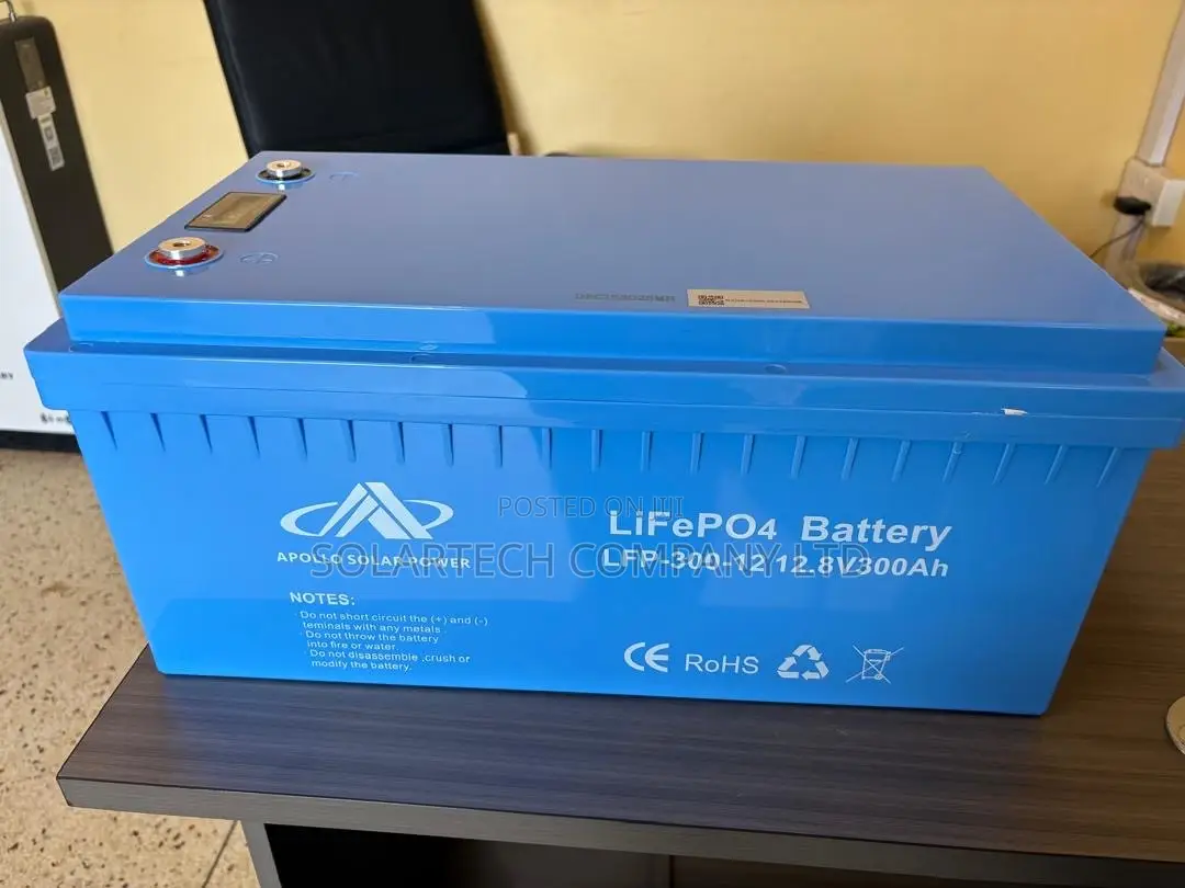 Apollo 3.84kWh Lithium Iron Phosphate Solar Battery Blue Color