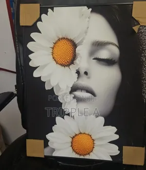 Floral Portrait Art Print