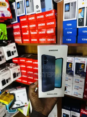 New Samsung Galaxy A06 128 GB Black