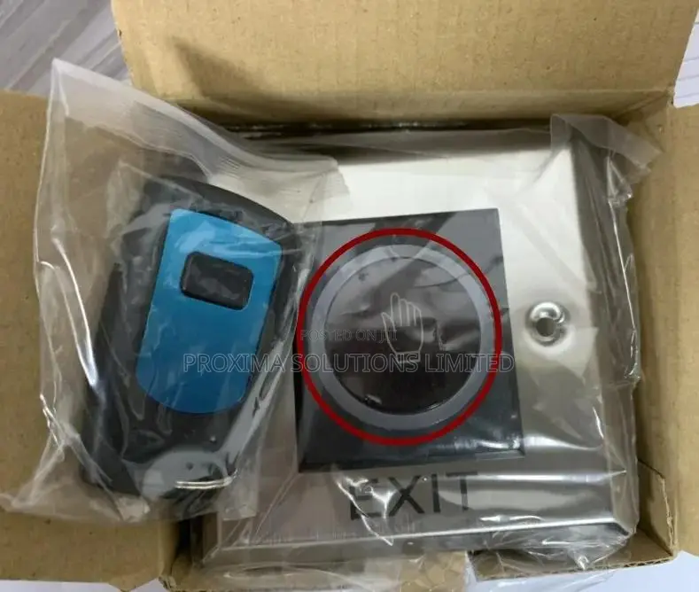 No Touch Exist Button With Wireless Remote