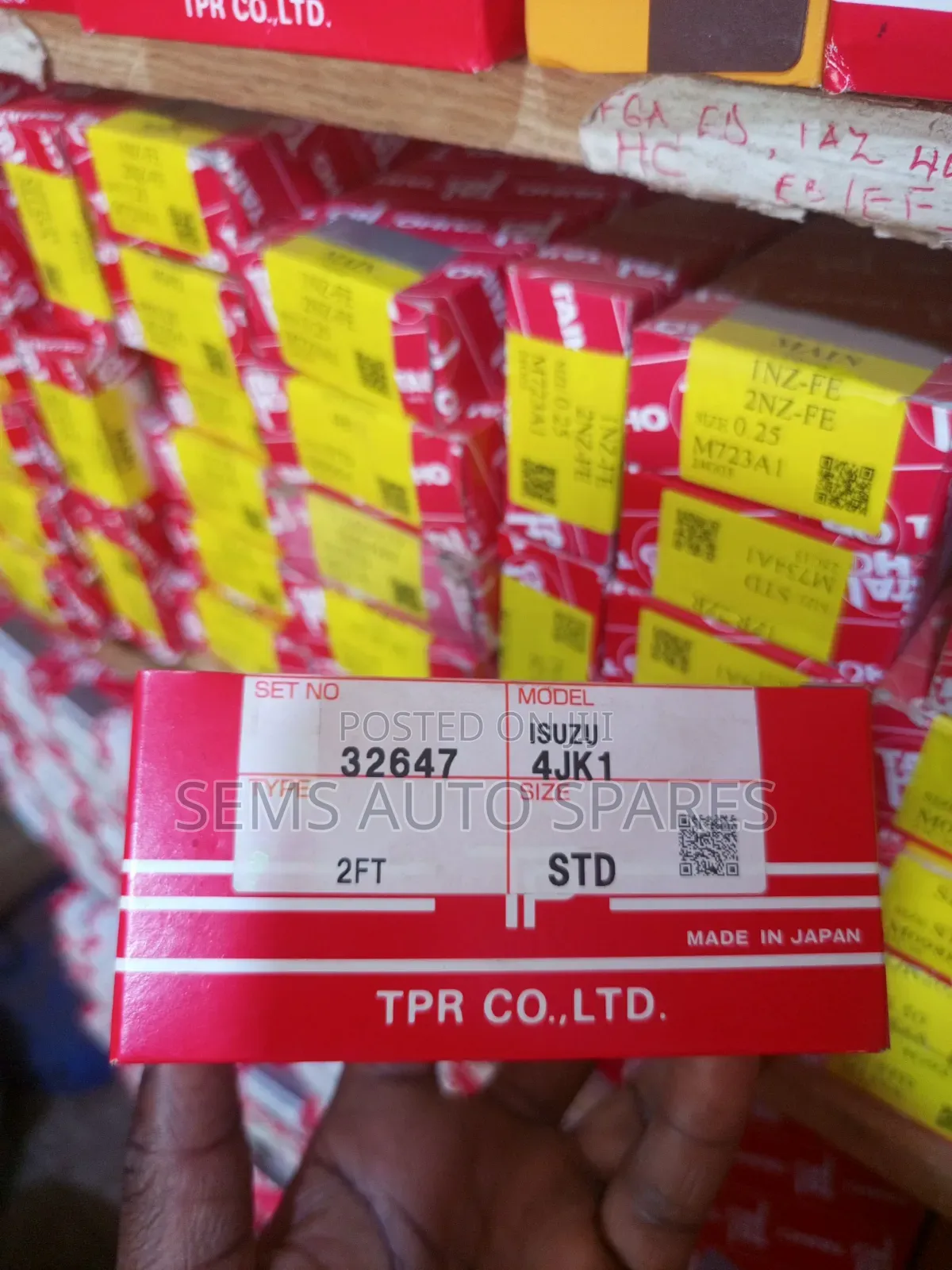 Piston Rings Isuzu D-Max 4Jk1