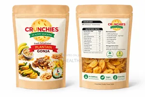 Crunchies Dehydrated Plantain/Gonja 250g