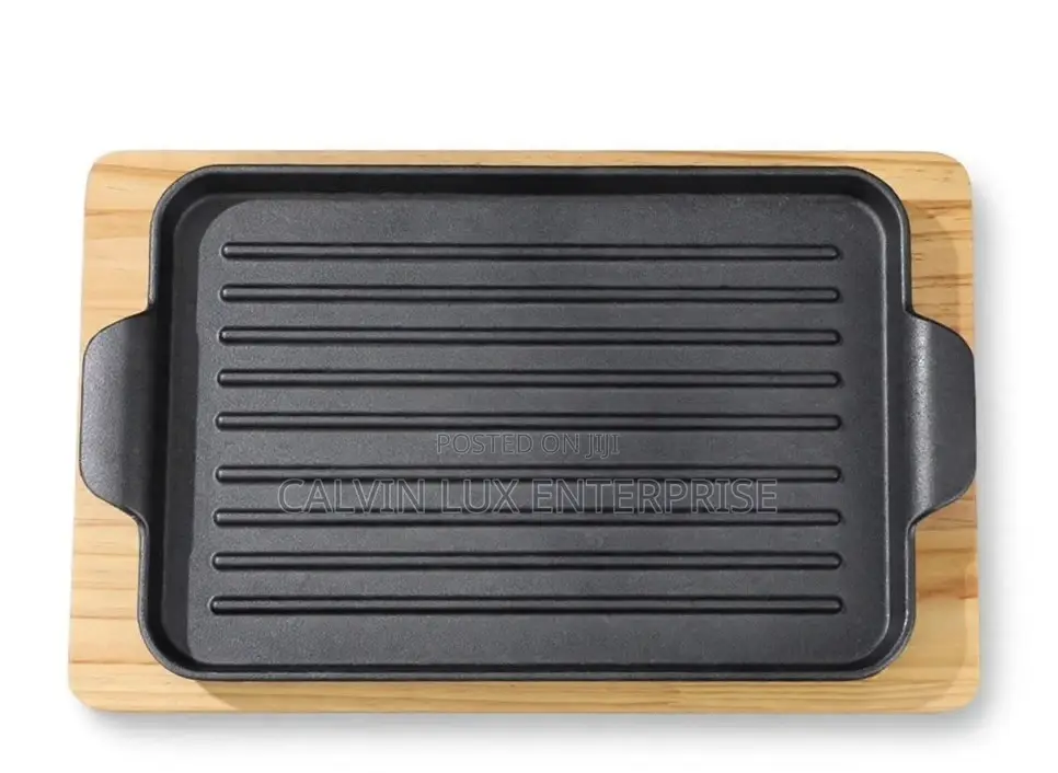 Cast Iron Sizzling Grill Plate