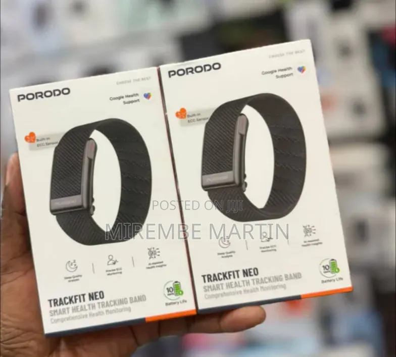 Porodo TrackFit Neo Smart Health Tracking Band With Built in ECG