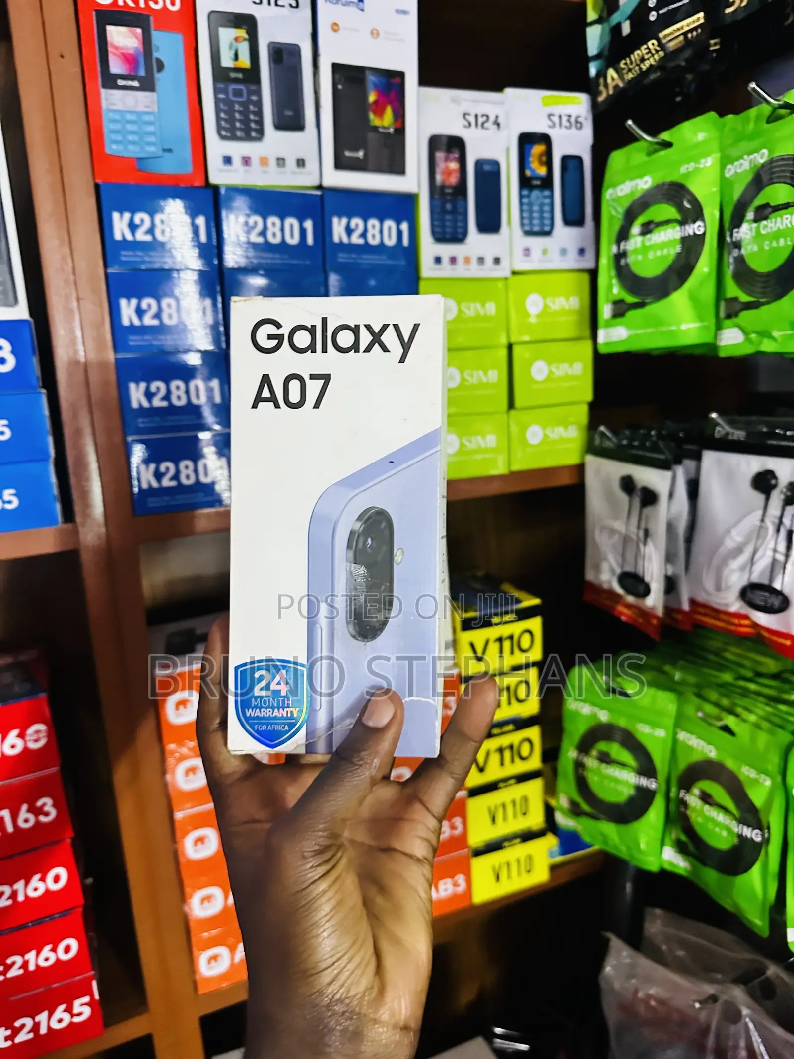 New Samsung Galaxy A07 128 GB Pink