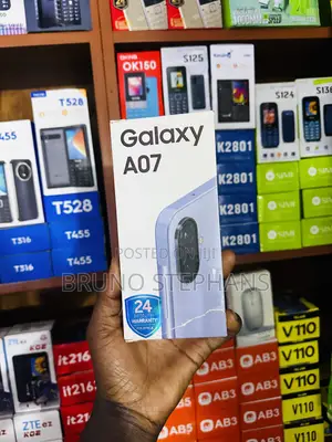 New Samsung Galaxy A07 128 GB Pink