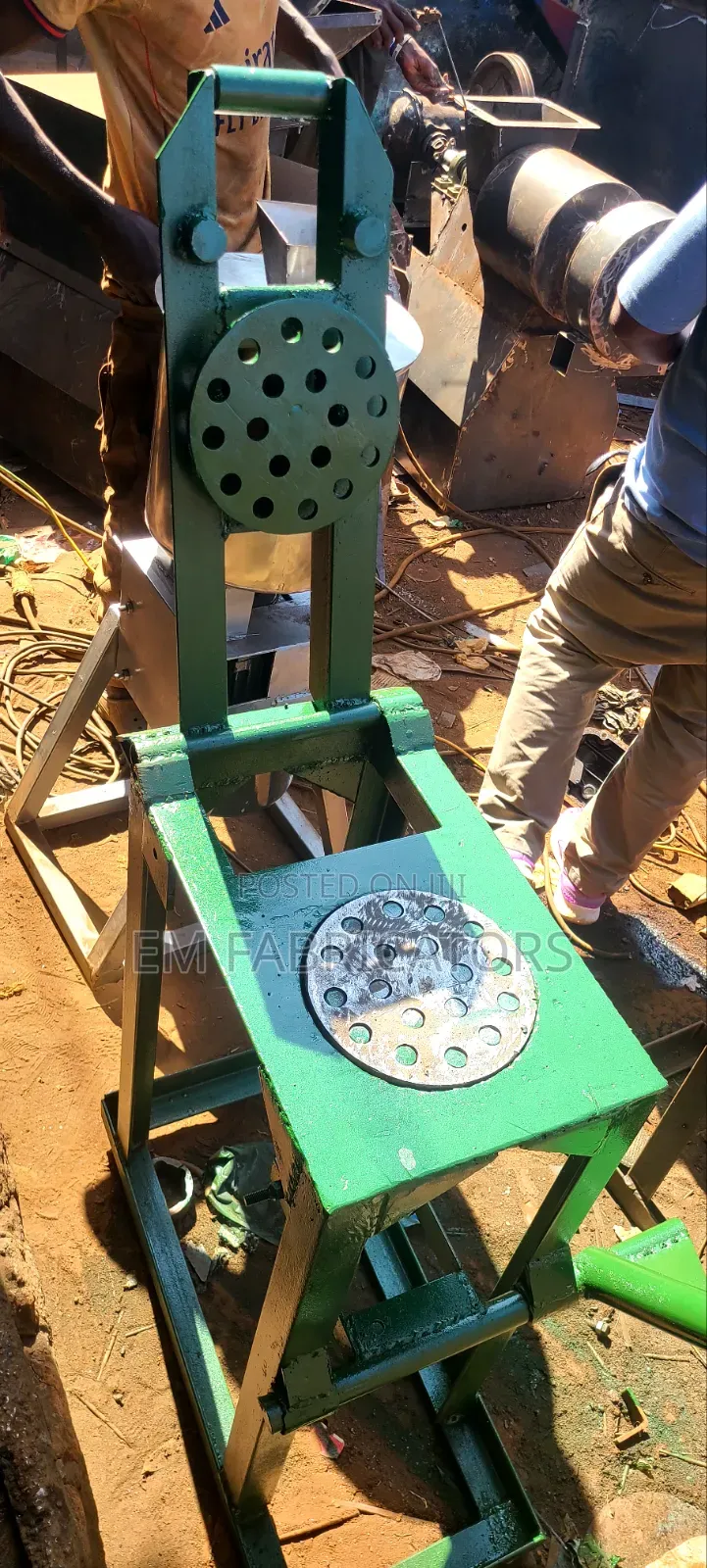 Single 8"By 6"Manual Honeycomb Briquette Machine