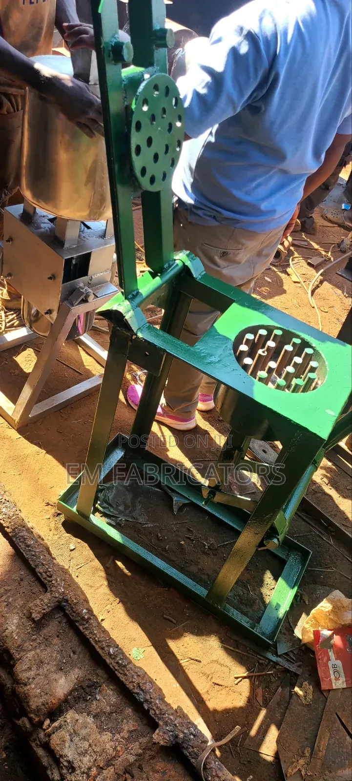 Single 8"By 6"Manual Honeycomb Briquette Machine