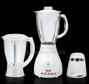 White Saachi 3in1 Blender/Electric Saachi Blender 1.5L