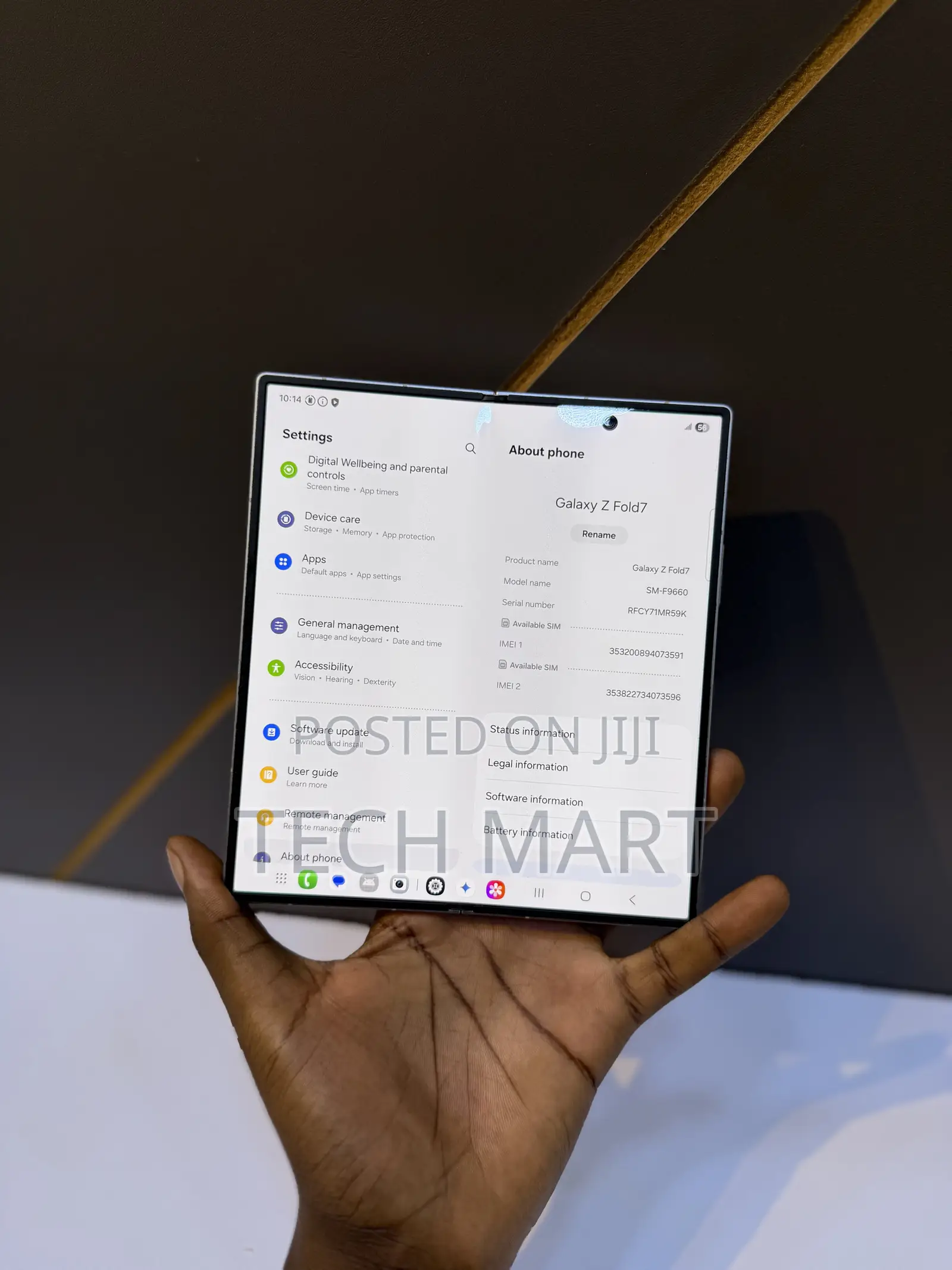 Samsung Galaxy Z Fold7 512 GB Gray