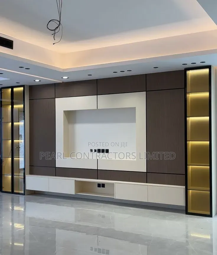 TV Stands/Yosaku Wall Unit TV Stands in Any Customization 2,000,000/-