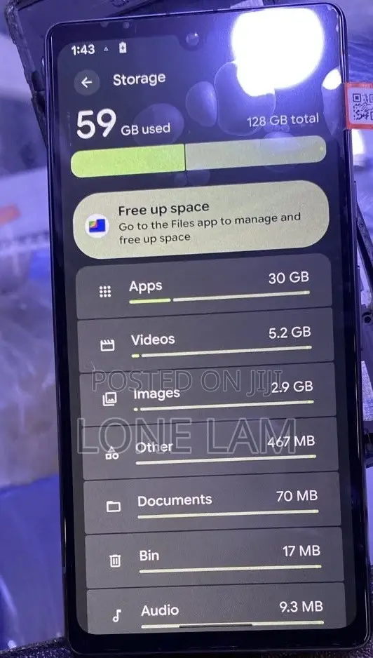 Google Pixel 7a 128 GB Graphite